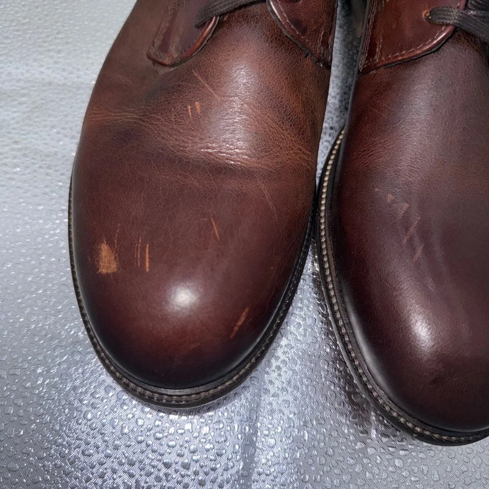 Rodd & Gunn Men’s Brown Derby Leather Oxford Dress Shoe‎ Size 44